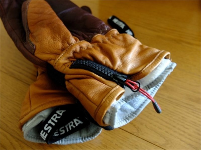 DSCF6356s - シーズンオフのお手入れ－Hestra 3-finger full leather －